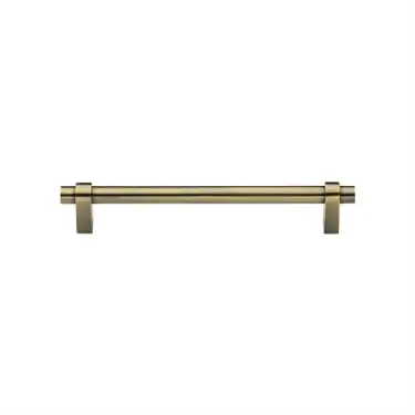 Click Here To Enlarge This Photo Of C2480 128-AT Heritage Brass Cabinet Pull Industrial Design 128mm ctc Antique Brass Finish