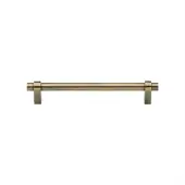 C2480 128-AT Heritage Brass Cabinet Pull Industrial Design 128mm ctc Antique Brass Finish