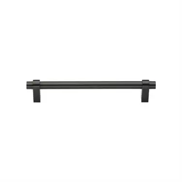 Click Here To Enlarge This Photo Of C2480 128-MB Heritage Brass Cabinet Pull Industrial Design 128mm ctc Matt Bronze Finish