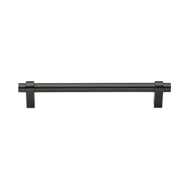 Click Here To Enlarge This Photo Of C2480 160-MB Heritage Brass Cabinet Pull Industrial Design 160mm ctc Matt Bronze Finish