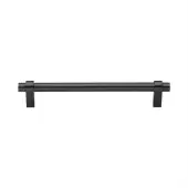 C2480 160-MB Heritage Brass Cabinet Pull Industrial Design 160mm ctc Matt Bronze Finish
