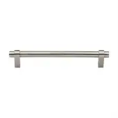 C2480 192-SN Heritage Brass Cabinet Pull Industrial Design 192mm ctc Satin Nickel Finish