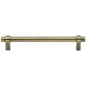C2480 256-AT Heritage Brass Cabinet Pull Industrial Design 256mm ctc Antique Brass Finish