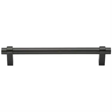 Click Here To Enlarge This Photo Of C2480 256-MB Heritage Brass Cabinet Pull Industrial Design 256mm ctc Matt Bronze Finish