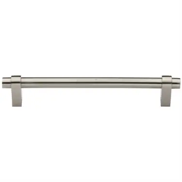 Click Here To Enlarge This Photo Of C2480 256-SN Heritage Brass Cabinet Pull Industrial Design 256mm ctc Satin Nickel Finish