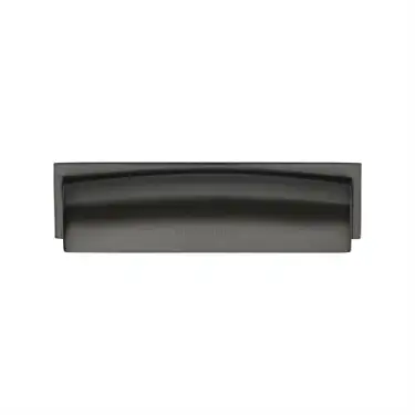 Click Here To Enlarge This Photo Of C2765 96-MB Heritage Brass Drawer Pull Shropshire Design 76/96mm ctc Matt Bronze Finish