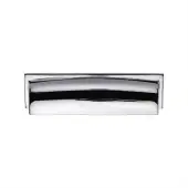 C2765 96-PC Heritage Brass Drawer Pull Shropshire Design 76/96mm ctc Polished Chrome Finish
