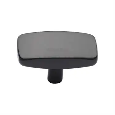 Click Here To Enlarge This Photo Of C3384 41-MB Heritage Brass Cabinet Knob Rectangular Design 41mm Matt Bronze finish