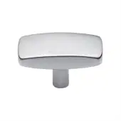 C3384 41-SC Heritage Brass Cabinet Knob Rectangular Design 41mm Satin Chrome finish
