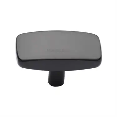 Click Here To Enlarge This Photo Of C3384 47-MB Heritage Brass Cabinet Knob Rectangular Design 47mm Matt Bronze finish
