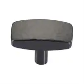 C3386 47-MB Heritage Brass Cabinet Knob Rectangular Hammered Design 47mm Matt Bronze finish