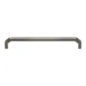 C3465 203-AT Heritage Brass Cabinet Pull Hex Angular Design 203mm ctc Antique Brass Finish