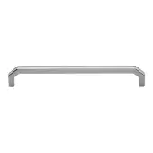 C3465 203-PNF Heritage Brass Cabinet Pull Hex Angular Design 203mm ctc Polished Nickel Finish