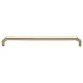 C3465 254-PB Heritage Brass Cabinet Pull Hex Angular Design 254mm ctc Polished Brass Finish