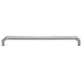 C3465 254-PNF Heritage Brass Cabinet Pull Hex Angular Design 254mm ctc Polished Nickel Finish