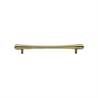 Click Here To Enlarge This Photo Of C3570 128-AT Heritage Brass Cabinet Pull T-Bar Raindrop Design 128mm ctc Antique Brass Finish