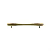 C3570 128-AT Heritage Brass Cabinet Pull T-Bar Raindrop Design 128mm ctc Antique Brass Finish