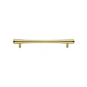 C3570 128-PB Heritage Brass Cabinet Pull T-Bar Raindrop Design 128mm ctc Polished Brass Finish