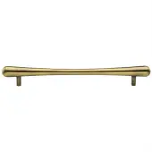 C3570 256-AT Heritage Brass Cabinet Pull T-Bar Raindrop Design 256mm ctc Antique Brass Finish