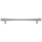 C3570 256-SN Heritage Brass Cabinet Pull T-Bar Raindrop Design 256mm ctc Satin Nickel Finish