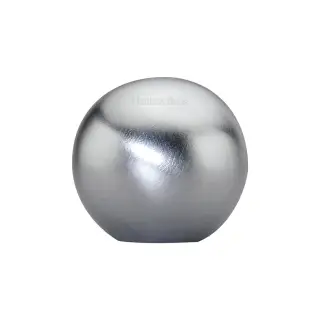 C3627-SC Heritage Brass Cabinet Knob Globe Design 25mm Satin Chrome finish