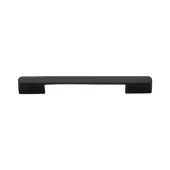 C3684 128&160BK Heritage Brass Cabinet Pull Bridge 128&160mm ctc Matt Black Finish