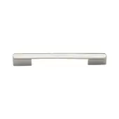 C3684 128&160PN Heritage Brass Cabinet Pull Bridge 128&160mm ctc Polished Nickel Finish