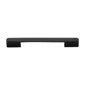 C3684 192&224BK Heritage Brass Cabinet Pull Bridge 192&224mm ctc Matt Black Finish
