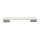 C3684 192&224PN Heritage Brass Cabinet Pull Bridge 192&224mm ctc Polished Nickel Finish