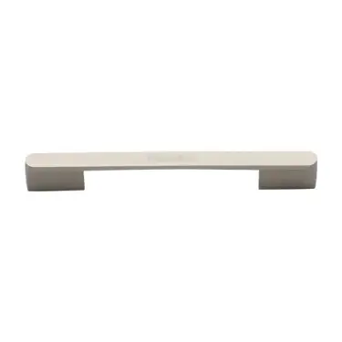 Click Here To Enlarge This Photo Of C3684 192&224SN Heritage Brass Cabinet Pull Bridge 192&224mm ctc Satin Nickel Finish