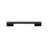 C3684 96-BKMT Heritage Brass Cabinet Pull Bridge Design 96mm ctc Matt Black Finish