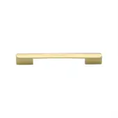 C3684 96-PB Heritage Brass Cabinet Pull Bridge Design 96mm ctc Polished Brass Finish