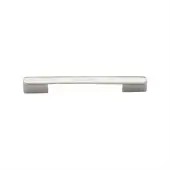 C3684 96-PNF Heritage Brass Cabinet Pull Bridge Design 96mm ctc Polished Nickel Finish