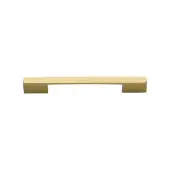 C3684 96-SB Heritage Brass Cabinet Pull Bridge Design 96mm ctc Satin Brass Finish