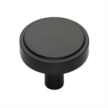 Click Here To Enlarge This Photo Of C3952 38-MB Heritage Brass Cabinet Knob Stepped Disc Design 38mm Matt Bronze finish