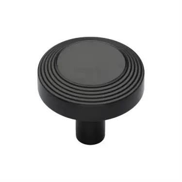 Click Here To Enlarge This Photo Of C3956 32-MB Heritage Brass Cabinet Knob Ridge Design 32mm Matt Bronze finish