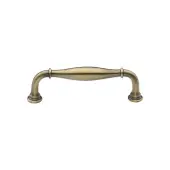 C3960 102-AT Heritage Brass Cabinet Pull Henley Traditional Design 102mm ctc Antique Brass Finish