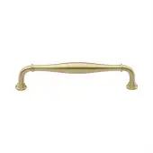 C3960 152-SB Heritage Brass Cabinet Pull Henley Traditional Design 152mm ctc Satin Brass Finish