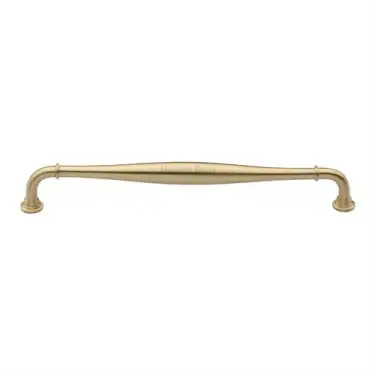 Click Here To Enlarge This Photo Of C3960 203-SB Heritage Brass Cabinet Pull Henley Traditional Design 203mm ctc Satin Brass Finish