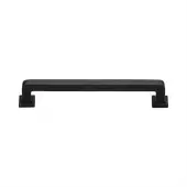 C3964 152-BKMT Heritage Brass Cabinet Pull Square Vintage Design 152mm ctc Matt Black Finish