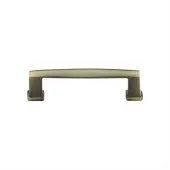 C4384 102-AT Heritage Brass Cabinet Pull Vintage Design 102mm ctc Antique Brass Finish