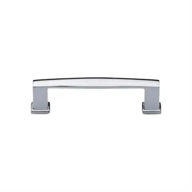 Click Here To Enlarge This Photo Of C4384 102-PC Heritage Brass Cabinet Pull Vintage Design 102mm ctc Polished Chrome Finish