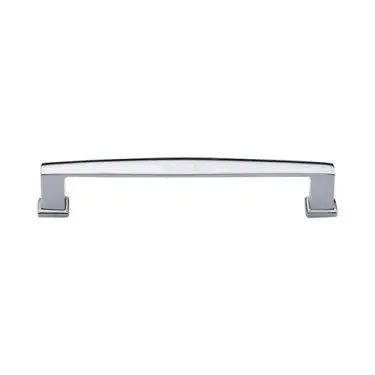 Click Here To Enlarge This Photo Of C4384 152-PC Heritage Brass Cabinet Pull Vintage Design 152mm ctc Polished Chrome Finish