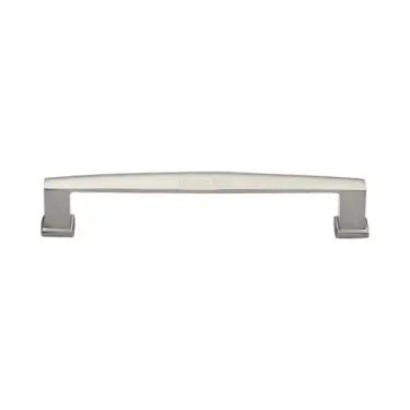 Click Here To Enlarge This Photo Of C4384 152-SN Heritage Brass Cabinet Pull Vintage Design 152mm ctc Satin Nickel Finish