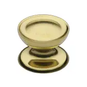 C4386 32-PB Heritage Brass Cabinet Knob Surrey Design 32mm Polished Brass finish