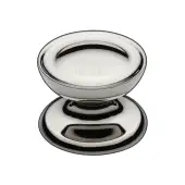 C4386 32-PNF Heritage Brass Cabinet Knob Surrey Design 32mm Polished Nickel finish