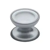 C4386 32-SC Heritage Brass Cabinet Knob Surrey Design 32mm Satin Chrome finish