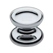 C4386 38-PC Heritage Brass Cabinet Knob Surrey Design 38mm Polished Chrome finish
