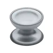 C4386 38-SC Heritage Brass Cabinet Knob Surrey Design 38mm Satin Chrome finish