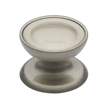 Click Here To Enlarge This Photo Of C4386 38-SN Heritage Brass Cabinet Knob Surrey Design 38mm Satin Nickel finish